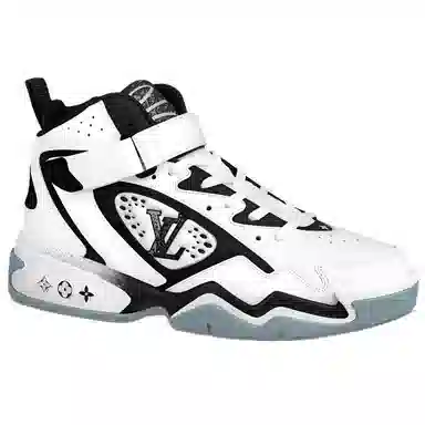 LOUIS VUITTON Trainer 2 White Black Floral