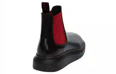 Alexander McQueen Hybrid Chelsea Boots Black