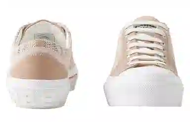 Burberry Vintage Low Top Sneakers Beige