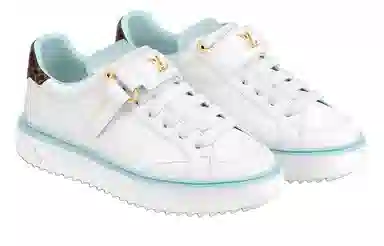 LOUIS VUITTON Time Out White Blue