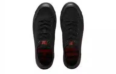 Diesel Canvas Logo Low-Top Sneakers Black
