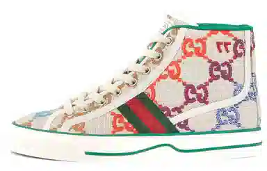 Gucci Tennis 1977 High-Top Beige