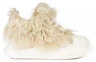 Rick Owens DRKSHDW Low Fashion Sneakers Pearl White