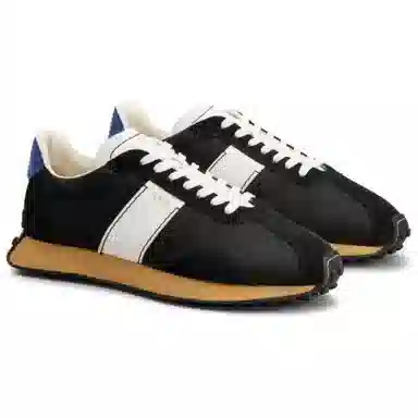 TOD'S Suede Low-Top Casual Shoes Black