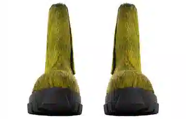 Rick Owens DRKSHDW Chelsea Boots Green