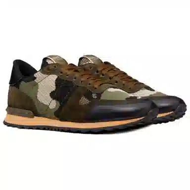 Valentino Rockrunner Green Camo