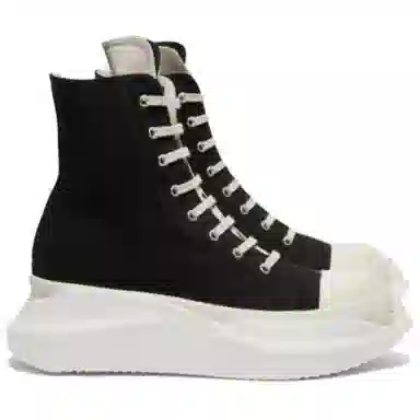Rick Owens DRKSHDW High Top Sneakers Black White