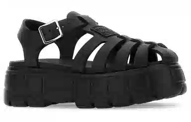 Miu Miu Roman Sandals Black