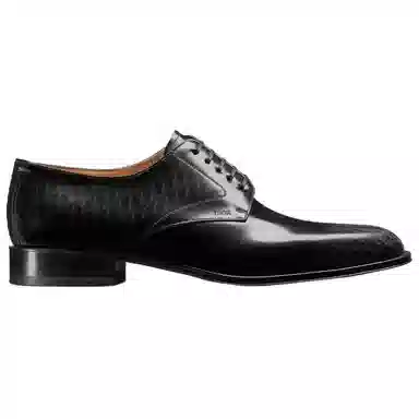 Dior Timeless Oblique Derby Shoes Black