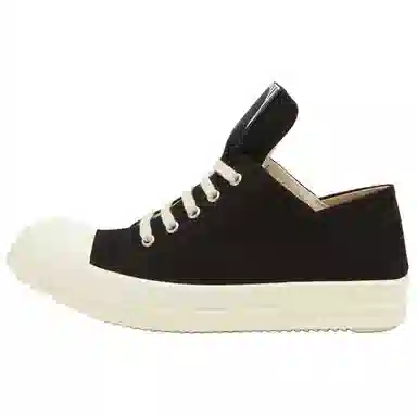 Rick Owens DRKSHDW Canvas Sneakers Black