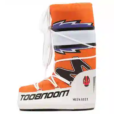 Moon Boot Icon Retrobiker M Orange White Black