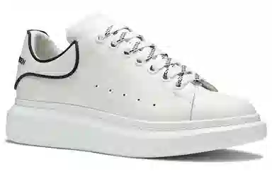Alexander McQueen Leather Sneakers White