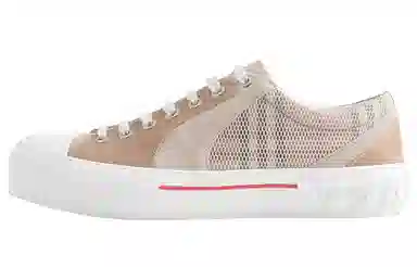 Burberry Vintage Low Top Sneakers Beige