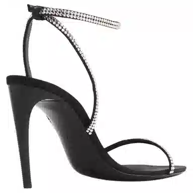 Saint Laurent Georgia 90 Satin Sandals
