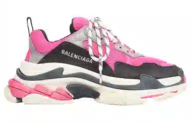 Balenciaga Triple S Black Pink