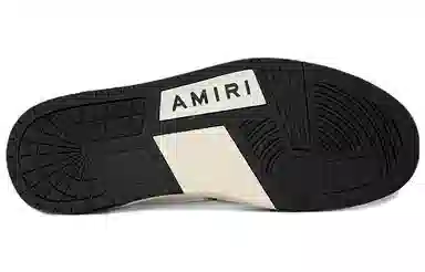 AMIRI Skel-Top Hi White Black