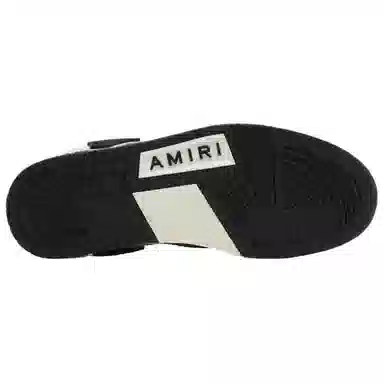AMIRI Skel-Top Low White Black