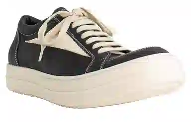 Rick Owens Low Top Sneakers Black