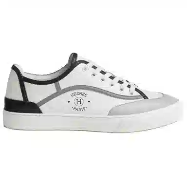 HERMES Get Low-Top Sneakers White Grey