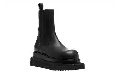 Rick Owens Chelsea Boots Black