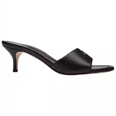 COACH Leather Square Toe Mule