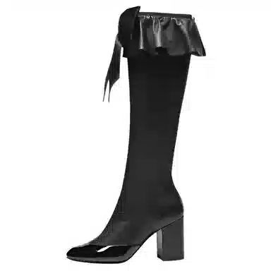 CHANEL 25K Boots Black