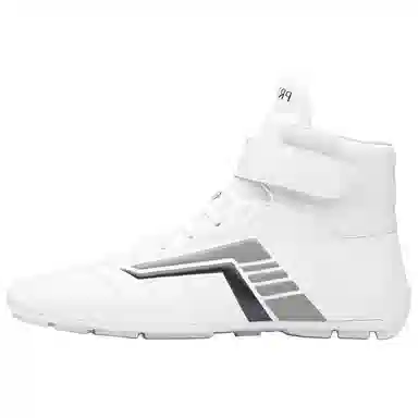Prada Leather Polo Boots White