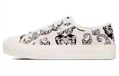 DIOR Walk'n'Dior Low Top Sneakers Black White