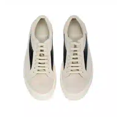 Rick Owens Luxor Low Top Sneakers Cream
