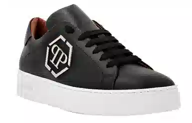Philipp Plein Hexagon Low Top Black
