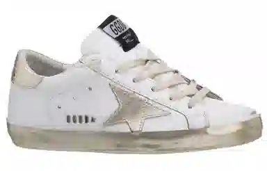 Golden Goose Super-Star White Gold
