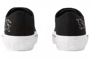 Burberry Low Top Sneakers Black White