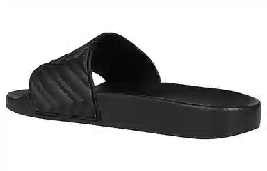 Gucci Rubber Platform Slide Black