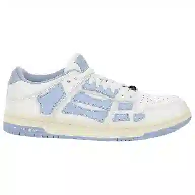 AMIRI Skel-Top Low Blue White