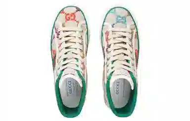 Gucci Tennis 1977 High-Top Beige