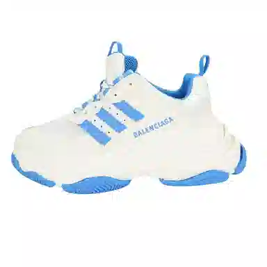 adidas x Balenciaga Triple S White Blue