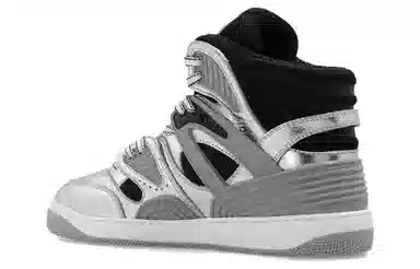 Gucci Basket High-Top Black Silver