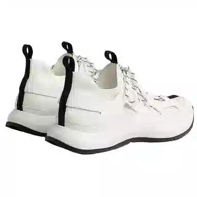 Hermes Katana Low Top Leather Sneakers White