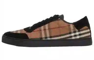 Burberry Vintage Low-Top Sneakers Brown