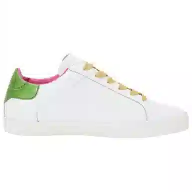 Love Moschino Round Toe Low Top Sneakers White