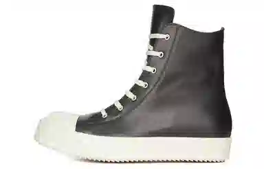 Rick Owens Luxor High-Top Sneakers Black