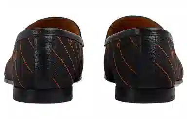 GUCCI Jordaan Double G Loafers Black