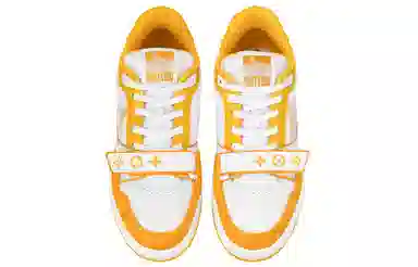 Louis Vuitton Trainer White Yellow