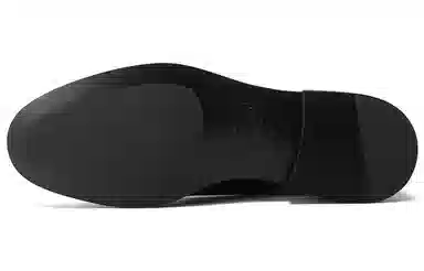 Valentino Leather Dress Shoes Black