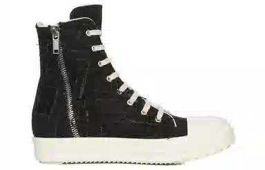 Rick Owens DRKSHDW High Top Sneakers Black