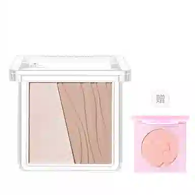 色彩地带高光修容一体盘提亮发际线粉鼻影阴影日常通勤化妆