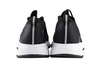 Prada Logo Lace-Up Sneakers Black