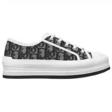 DIOR Walk'n'Dior Canvas Low Top Black