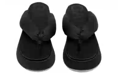 GANNI Flip Flops Black