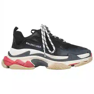 Balenciaga Triple S Black Red